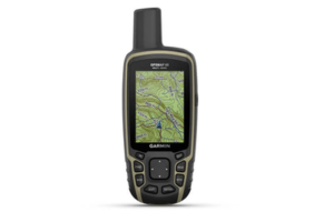 GPS portátil GPSMAP 65 con pantalla a color, almacenamiento interno de hasta 5,000 puntos, memoria interna de 16 GB, resistente al agua IPX7.