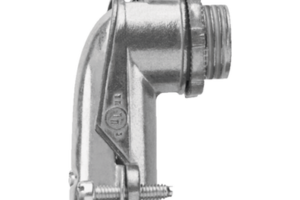 Conector curvo para tubo flexible   3/8" (9.5 mm)