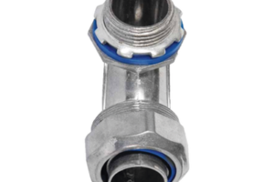 Conector Curvo para tubo tipo Liquidtight de 1/2"  (13 mm). Compatible con ANC-COT12.
