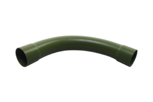 Curva de 90 PVC Conduit pesado de 4" (100 mm).
