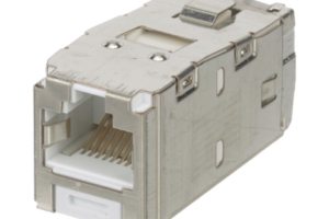 Conector Jack RJ45 Blindado, Estilo TG, Mini-Com, Categoría 6A, de 8 posiciones y 8 cables, Color Blanco