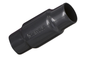 Cople de Aluminio con Recubrimiento Exterior de Pvc e Interior de Uretano Purpura para Conduit  de 3/4" (19 mm).