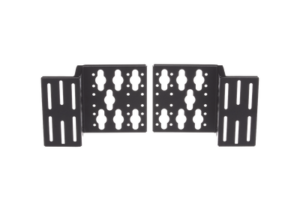 Kit de Soportes Para Instalación de PDUs Verticales, en Racks de 4 Postes de Panduit, Color Negro