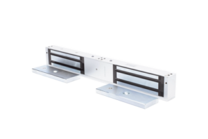 Chapa Magnética para Doble Puerta / Puerta Antifuego / Soporta 1200 Lbs (500 Kg) / Indicador LED