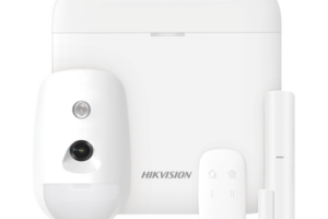 (AX PRO) KIT de Alarma AX PRO con GSM (3G/4G) / Incluye: 1 Hub / 1 Sensor PIR con Cámara / 1 Contacto Magnético / 1 Control Remoto / WiFi / Compatible con Hik-Connect P2P