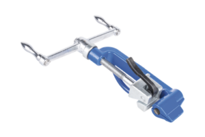 Flejadora Manual Ajustable con Corte para Fleje de 3/4" y 5/8".