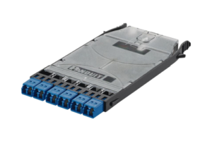 Cassette HD Flex™ Con 6 Puertos LC Duplex (12 Fibras), Para Fibra Monomodo OS2, Color Azul