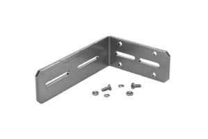 Soporte de Montaje en Pared, para Canaletas FiberRunner 2X2 o 4X4, Color Metalico