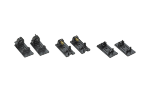 Soporte Para Terminación de Conectores LC Pre-Pulidos Opticam®, Con Tubo de Alineación, Color Negro