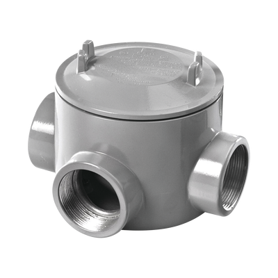 Caja con Tapa Tipo GRT de 3/4" (19 mm) / Caja a Prueba de Explosión / Para Áreas Peligrosas con Tapa / Libre de Cobre.