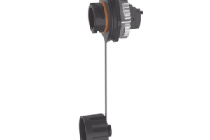 Conector Jack RJ45 de Uso Industrial Estilo TG, Blindado Categoría 6A, Con Tapa Protectora, Protección IP67