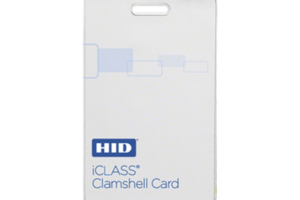 Tarjeta iClass Clamshell (Gruesa) / 2 k memoria / Programada  a 26 bits Aleatoriamente/ Garantía de por Vida