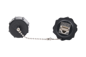 Jack Industrial RJ45 Categoría 6 Blindado, IP67 (Waterproof)