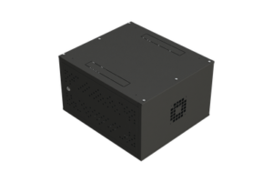 Gabinete de Escritorio con Rack 19", 6U. Doble puerta.