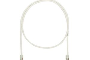 Cable de parcheo UTP Categoría 5e, con plug modular en cada extremo - 3 m. - Blanco mate