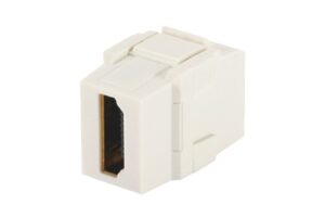 Módulo Acoplador HDMI 2.0, Hembra a Hembra Tipo-A, Categoría 2, Keystone, Color Marfil