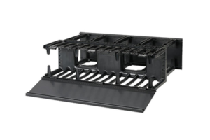 Organizador de Cables Horizontal NetManager, Doble (Frontal y Posterior), Para Rack de 19in, 3UR