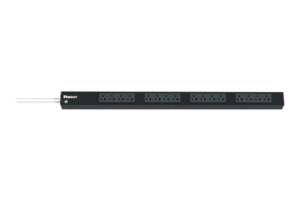 PDU Básico para Distribución de Energía, Enchufe de Entrada NEMA 5-20P, Con 16 Contactos NEMA 5-20R, de Instalación Vertical, 20 Amp, 120 Vca