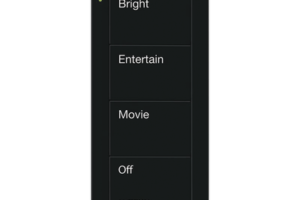 Control inalambrico PICO, 4 botones para con escenas ya predefinidas y grabado.