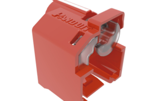 Kit de 10 Dispositivos Para Impedir Desconexión de Plug RJ45, Color Rojo, Incluye Herramienta para Instalar/Retirar