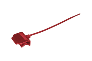 Clip-cincho Plástico para sujetar cable de detección lineal de temperatura en charolas de cable, paquete con 100 piezas