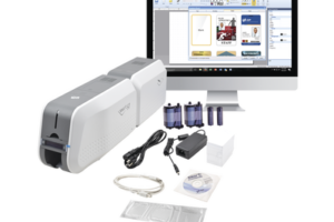 Kit Impresora SMART51L / Con Laminador /DOBLE Lado/3 Años Garantia / Incluye 2 x  RibbonColor / 100 tarjetas PVC/ 1 Cinta de Limpieza/ Software