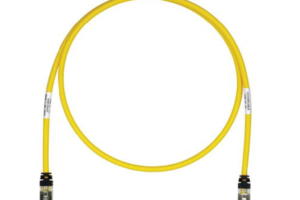Patch Cord Cat6A, Blindado S/FTP, CM/LS0H, 10ft, Color Amarillo