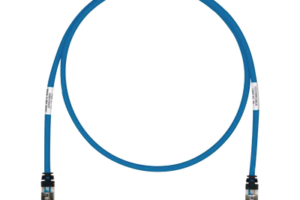 Patch Cord Cat6A, Blindado S/FTP, CM/LS0H, 50ft, Color Azul