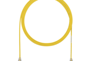 Cable de Parcheo TX6, UTP Cat6, Diámetro Reducido (28AWG), Color Amarillo, 4ft