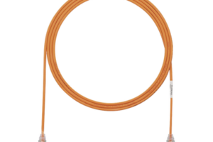 Cable de Parcheo TX6, UTP Cat6, Diámetro Reducido (28AWG), Color Naranja, 5ft