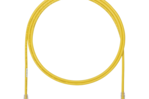 Cable de Parcheo UTP, Cat6A, 24 AWG, CM, Color Amarillo, 18ft