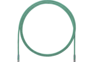 Cable de Parcheo UTP, Cat6A, 24 AWG, CM, Color Verde, 7ft