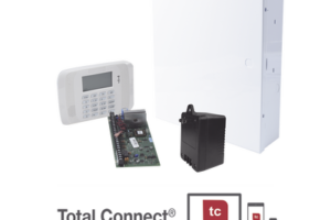 Sistema de alarma VISTA48/6162RF con Gabinete, Transformador y teclado Alfanumérico con receptor RF