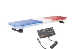 Barra de luces de 47" rojo/azul, 88 LED, con control de tráfico en color rojo/azul, ideal para equipar unidades de seguridad pública
