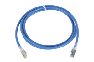 Patch Cord Z-MAX Cat6A UTP, CM, 7ft, Color Azul, Versión Bulk (Sin Empaque Individual)