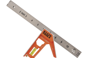 Escuadra Combinada de 12 Pulgadas, con Bordes de 45° y 90°