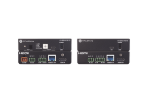 ATLONA 4K HDR TRANSMITTER AND RECEIVER SET W/IR ;  RS-232 ;  AND POE