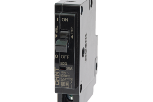 Interruptor Termomagnético Enchufable, Serie: B2Q, 1P, 20A, 120/240V (SKU:1002263)