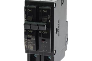 Interruptor Termomagnético Enchufable, Serie: B2Q, 2P, 20A, 240V (SKU:1002279)