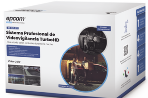 Kit TurboHD 1080p Lite / DVR 4 Canales / 4 Cámaras Bala 2 Megapixel ColorVu / Fuente de Poder / Accesorios de instalación
