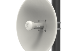 ePMP Force 300-25L para zonas con alta interferencia, hasta 400+ Mbps, 4910 - 6200 MHz, 802.11 AC Wave2, Antena de 25 dBi, latencia baja