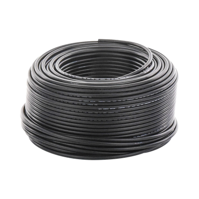 Cable Fotovoltaico Negro / 6mm² (10AWG) / Material COBRE / 2000V / Rollo de 100m