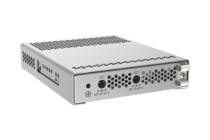 (CRS305-1G-4S+IN) Switch administrable Sistema Operativo Dual, puerto 1G Rj45, 4 puertos 10G SFP+ para Escritorio