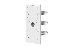 Montaje para Poste / Compatible con PTZ HIKVISION / Acero Inoxidable