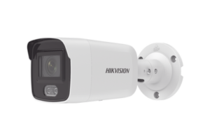 Bullet IP 4 Megapixel / Imagen a Color 24/7 / Lente 2.8 mm / Luz Blanca 40 mts / Micrófono Integrado / WDR 130 dB / Exterior IP67 / Captura Facial / Videoanaliticos (Filtro de Falsas Alarmas) / Metal  / MicroSD