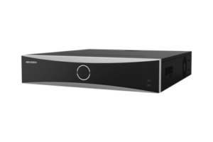 NVR 12 Megapixel (4K) / 32 Canales IP / 8 Bahías de Disco Duro hasta 8 TB / 2 Tarjetas de Red / HDMI en 4K / 2 Salidas HDMI / Entrada y Salida de Alarmas