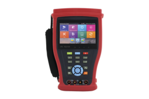 Probador de Video Android con Pantalla LCD de 4.3" para IP 4K / HD-TVI (8MP), HD-CVI (8MP), AHD (5MP) / Multímetro Digital, HDMI Entrada/ Salida, WiFi