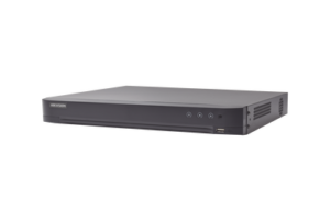 DVR 8 Canales TurboHD + 8 Canales IP / 8 Megapixel (4K) / Acusense (Evita Falsas Alarmas) / Audio por Coaxitron / 1 Bahía de Disco Duro / 8 Entradas de Alarma / 4 Salidad de Alarma / H.265+