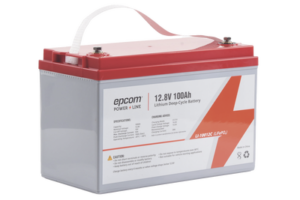 Batería de Litio Ciclo Profundo 12.8 Vcc 100Ah (LiFePO4)
