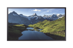 Pantalla Profesional LED 55" para Exterior con Vidrio Templado de Protección 5T, Full HD (1080p), HDMI/HDBaseT (LAN), Brillo 3500 cd/m2. Compatible VESA